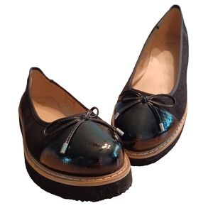 EVANS "FRANZ" PLATFORM SHOES SIZE 12W NWT